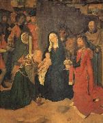 Gerard David The Adoration of the Magi oil painting on canvas